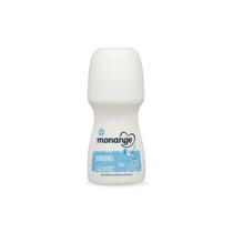 Desodorante Antitranspirante Roll On Sensível Hipoalergênico Sem Perfume 50ml Monange