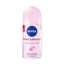Desodorante Antitranspirante RollOn Nivea Pearl Beauty Feminino 48h Sem Álcool 50mL Desodorante Antitranspirante RollOn Nivea Pearl Beauty Feminino 48h Sem Álcool 50mL