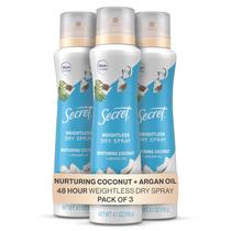 Desodorante Antitranspirante Secret Dry Spray - Coco Nutritivo