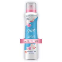 Desodorante antitranspirante Secret Dry Spray Wild Rose 120mL