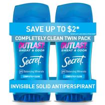 Desodorante Antitranspirante Secret Outlast para Mulheres - 75ml (2 Unidades)