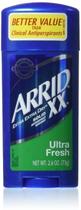 Desodorante Antitranspirante Sólido Arrid XX Ultra Fresh Pacote com 12 Unidades 73 g