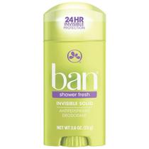 Desodorante Antitranspirante Solido Ban Shower Fresh 73g - Acabe Com Mau Cheiro Nas Axilas