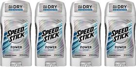 Desodorante antitranspirante Speed Stick Power Unscented 90mlX4