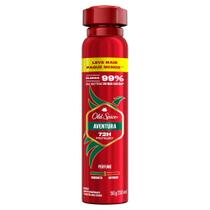 Desodorante Antitranspirante Spray Aventura 72h Masculino Old Spice 250ml Desodorante Antitranspirante Spray Aventura 72h Masculino Old Spice 250ml