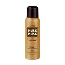 Desodorante Antitranspirante Spray Delikad Musk Musk 90ml