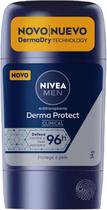 Desodorante Antitranspirante Stick Barra Nivea Men Derma Protect Clinical 96h 54g Desodorante Antitranspirante Stick Barra Nivea Men Derma Protect Clinical 96h 54g