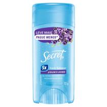Desodorante Antitranspirante Stick Gel pH Balanced Lavanda Feminino Secret 73g Desodorante Antitranspirante Stick Gel pH Balanced Lavanda Feminino Secret 73g