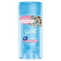 Desodorante Antitranspirante Stick Gel Secret Powder Protect Cotton 73g