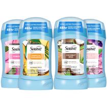 Desodorante antitranspirante suave para mulheres, pacote com 4 pacotes de 35 ml