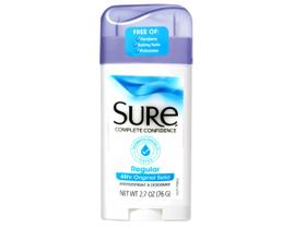Desodorante Antitranspirante Sure Regular Original 76g