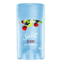 Desodorante Antitranspirante Twist Stick Gel Secret Fresh Defense Berries Feminino 48h 45g Desodorante Antitranspirante Twist Stick Gel Secret Fresh Defense Berries Feminino 48h 45g