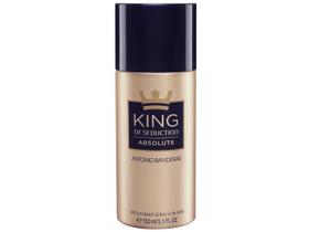 Desodorante Antonio Banderas King of Seduction - Spray Masculino 150ml