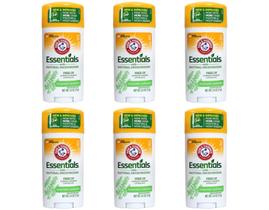 Desodorante Arm & Hammer Essentials Natural Fresh - 75ml (Pack com 6) Desodorante Arm & Hammer Essentials Natural Fresh - 75ml (Pack com 6)