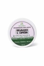 Desodorante axilas Melaleuca e Copaíba - antifúngico - hidrata e perfuma - 50ml - Cuidado Orgânico