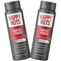 Desodorante Ball HAPPY NUTS Comfort Powder Anti-Atrito 120 mL x2