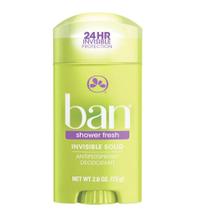 Desodorante Ban Invisible Solid Shower Fresh 76 ml
