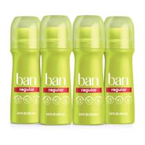 Desodorante Ban Roll-On Regular 100ml - Pacote com 4 Unidades Desodorante Ban Roll-On Regular 100ml - Pacote com 4 Unidades