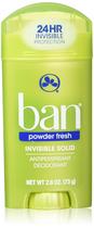 Desodorante Ban Sólido Invisível Pó Fresco 76 ml (2 Unidades) Desodorante Ban Sólido Invisível Pó Fresco 76 ml (2 Unidades)