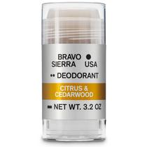 Desodorante Bravo Sierra, 90 mL, sem alumínio, madeira de cedro cítrica