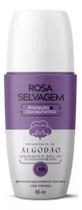 Desodorante Clareador Roll On Algodão 85ml Rosa Selvagem