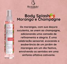 Desodorante Colônia Body Splash Morango com Champagne 130ML Bio Instinto Desodorante Colônia Body Splash Morango com Champagne 130ML Bio Instinto