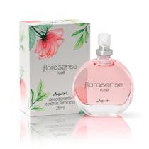 Desodorante Colônia Feminina Florasense Rosé Floral Refrescante 25ml - Jequiti