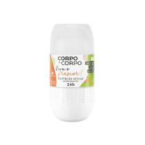 Desodorante corpo a corpo roll on 50ml viva o frescor Desodorante corpo a corpo roll on 50ml viva o frescor