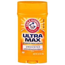 Desodorante corporal Arm & Hammer Ultramax sem perfume 11x73g