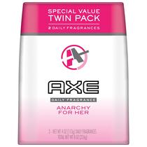Desodorante Corporal AXE Anarchy For Her para Mulheres 120mL Kit com 2