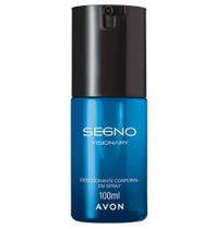 Desodorante Corporal em Spray Masculino 100ml Avon Segno Segno Visionary 300KM/H