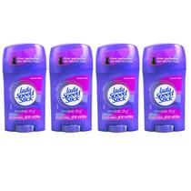 Desodorante corporal Lady Speed Stick Invisible Dry Shower Fresh, 158 ml, pacote com 4 Desodorante corporal Lady Speed Stick Invisible Dry Shower Fresh, 158 ml, pacote com 4