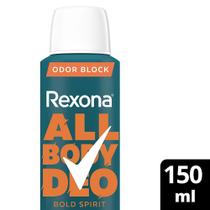 Desodorante Corporal Rexona Aerosol All Body Bolt Spirit 72h Masculino 150ml