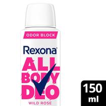Desodorante Corporal Rexona Aerosol All Body Wild Rose 150ml