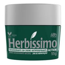 Desodorante Creme Antitranspirante Action Herbíssimo 55G