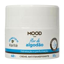 Desodorante Creme Antitranspirante Flor de Algodão Mood Care My Health 50g