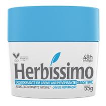Desodorante Creme Antitranspirante Sensitive Herbíssimo 55G