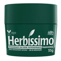 Desodorante Creme Antitranspirante Tradicional Herbíssimo 55G - HERBISSIMO