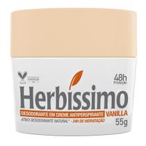 Desodorante Creme Antitranspirante Vanilla Herbissimo 55G