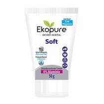 Desodorante Creme Bisnaga Antitranspirante Soft Ekopure 50g