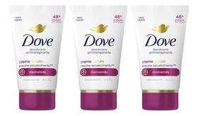 Desodorante Creme Dove Fem Previne Escurecimento 50g - 3un