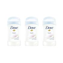 Desodorante Creme Dove Fem Stick Fresh 45G - Kit Com 3Un