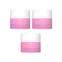 Desodorante creme Giovanna baby 55g Rose - Kit C/ 3un