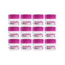 Desodorante Creme Herbíssimo 55g Bio Protect Hibisco - Kit C/ 12un