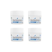 Desodorante Creme Herbíssimo 55G Talco - Kit Com 4Un Desodorante Creme Herbíssimo 55G Talco - Kit Com 4Un