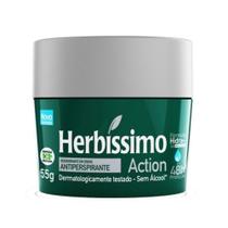Desodorante creme herbissimo action antitranspirante 55g
