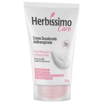 Desodorante Creme Herbíssimo Care Rosa Mosqueta e Niacinamida 55g - Bisnaga