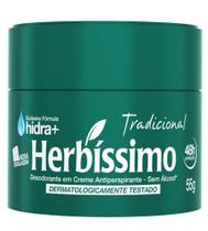 Desodorante creme herbíssimo tradicional 55g - perfumes dana