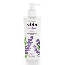 Desodorante Creme Hidratante Corporal Vida + Relax Lavanda 240ml - Jequiti Desodorante Creme Hidratante Corporal Vida + Relax Lavanda 240ml - Jequiti