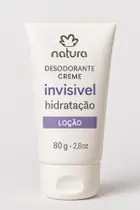 Desodorante Creme Invisível Hidratação NAtura Loção 80 g